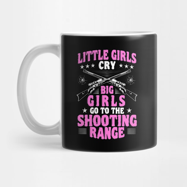 Shooting Range Shooter Girls Guns Gun Club Gift by Krautshirts